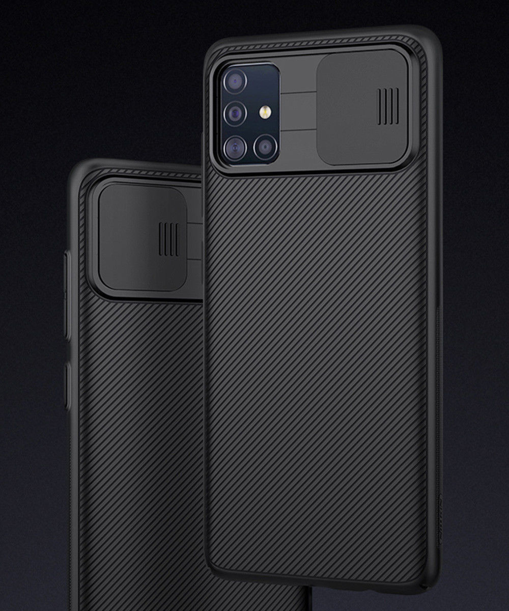 Nillkin CamShield Samsung Galaxy A71 Hoesje met Camera Slider Zwart afbeelding 9