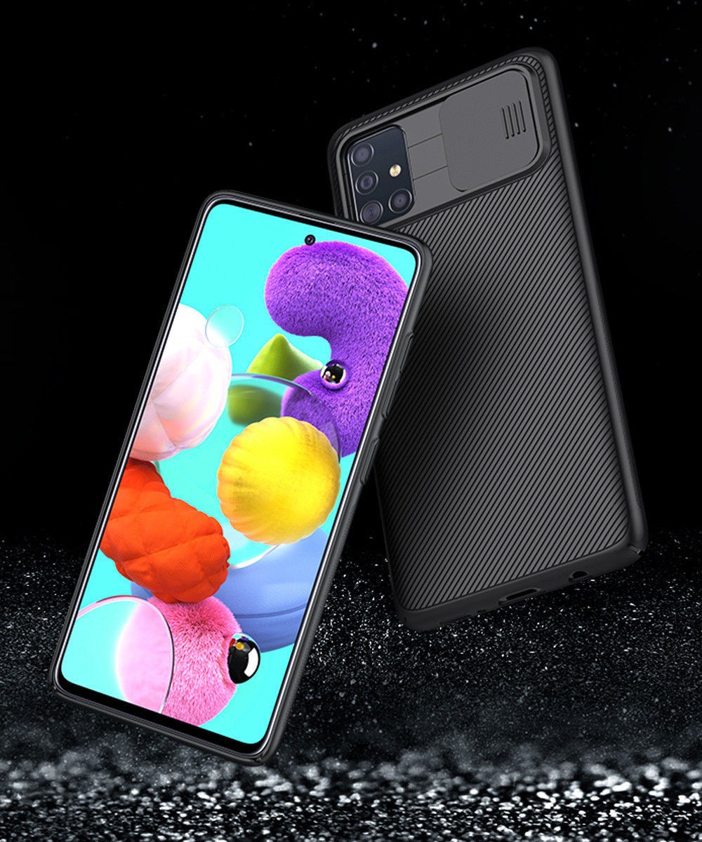 Nillkin CamShield Samsung Galaxy A71 Hoesje met Camera Slider Zwart afbeelding 10