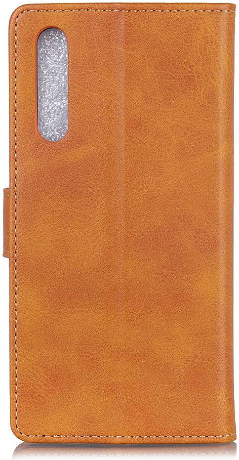 Sony Xperia 10 II Matte Portemonnee Hoesje Bruin afbeelding 6