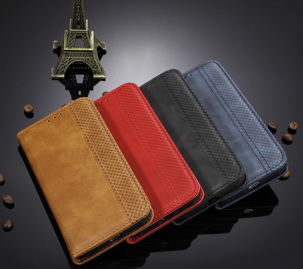 Sony Xperia 1 II Vintage Portemonnee Hoesje Bruin afbeelding 12