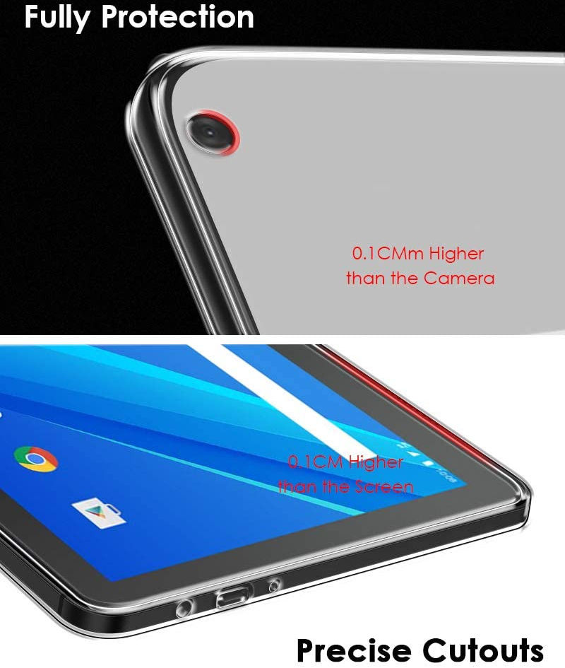 Lenovo Tab M10 (HD) Gen 1 TPU Hoes Transparant afbeelding 4