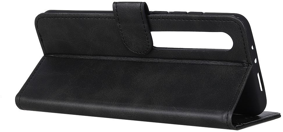 Xiaomi Mi 10 (Pro) Book Case Matte Portemonnee Hoesje Zwart afbeelding 5