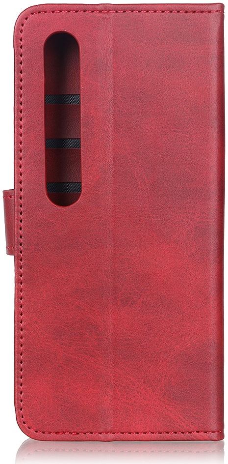 Xiaomi Mi 10 (Pro) Book Case Matte Portemonnee Hoesje Rood afbeelding 5