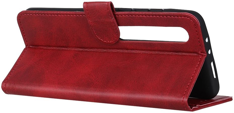 Xiaomi Mi 10 (Pro) Book Case Matte Portemonnee Hoesje Rood afbeelding 7