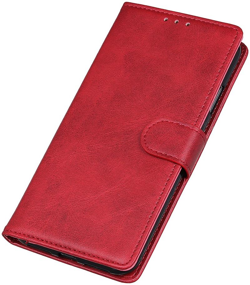 Xiaomi Mi 10 (Pro) Book Case Matte Portemonnee Hoesje Rood afbeelding 6