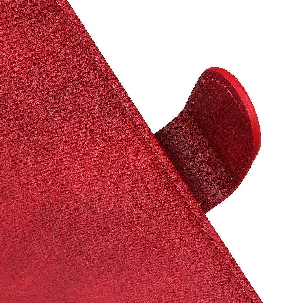 Xiaomi Mi 10 (Pro) Book Case Matte Portemonnee Hoesje Rood afbeelding 10