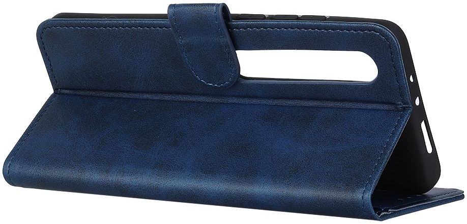 Xiaomi Mi 10 (Pro) Book Case Matte Portemonnee Hoesje Blauw afbeelding 7