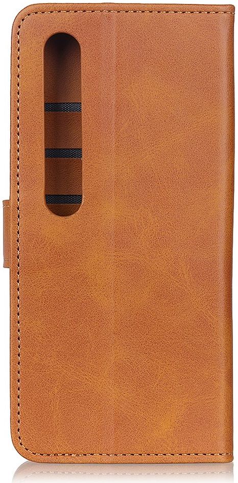 Xiaomi Mi 10 (Pro) Book Case Matte Portemonnee Hoesje Bruin afbeelding 6