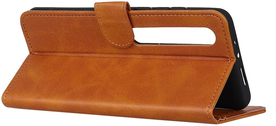 Xiaomi Mi 10 (Pro) Book Case Matte Portemonnee Hoesje Bruin afbeelding 8