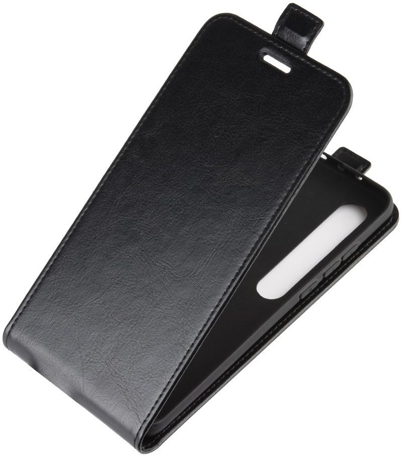 Xiaomi Mi 10 (Pro) Hoesje Verticale Flipcase Zwart afbeelding 4