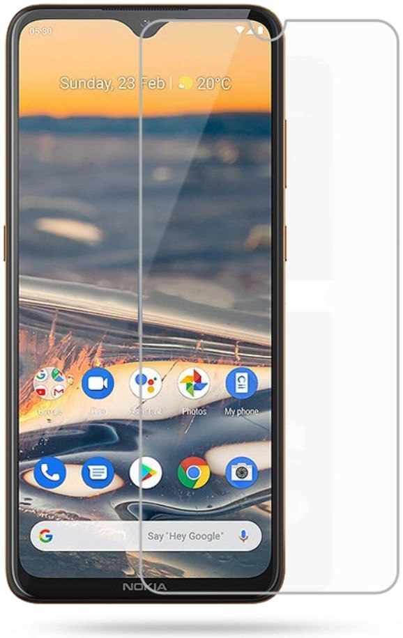 Nokia 5.3 Arc Edge Tempered Glass Screenprotector afbeelding 1