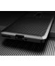 OnePlus 8 Geborsteld TPU Hoesje Zwart