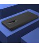 OnePlus 8 Twill Slim Texture TPU Hoesje Zwart