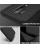 OnePlus 8 Pro Twill Slim Texture TPU Hoesje Zwart