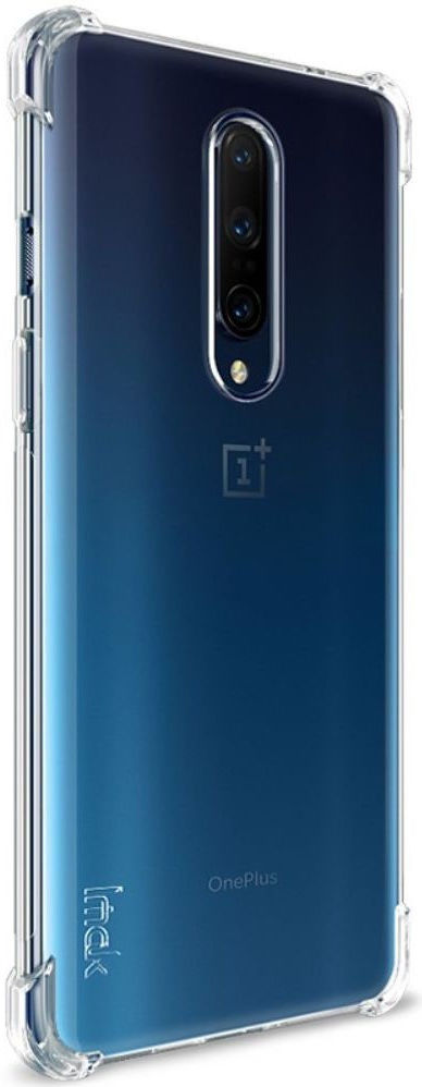 IMAK OnePlus 8 Hoesje Flexibel TPU met Screenprotector Transparant afbeelding 4