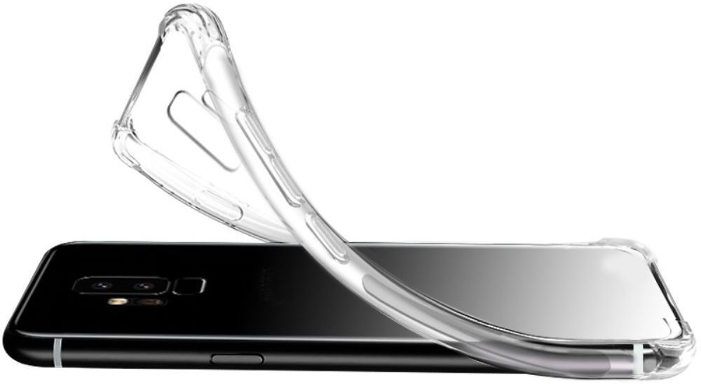 IMAK OnePlus 8 Hoesje Flexibel TPU met Screenprotector Transparant afbeelding 3