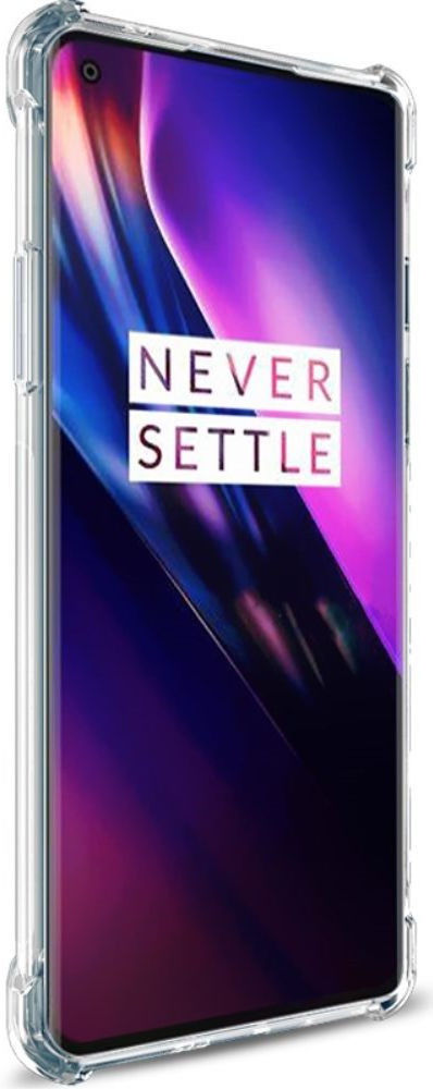 IMAK OnePlus 8 Hoesje Flexibel TPU met Screenprotector Transparant afbeelding 5