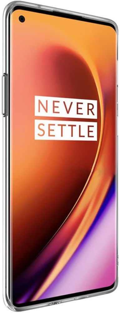 IMAK UX-5 Series OnePlus 8 Pro Hoesje Flexibel en Dun TPU Transparant afbeelding 5