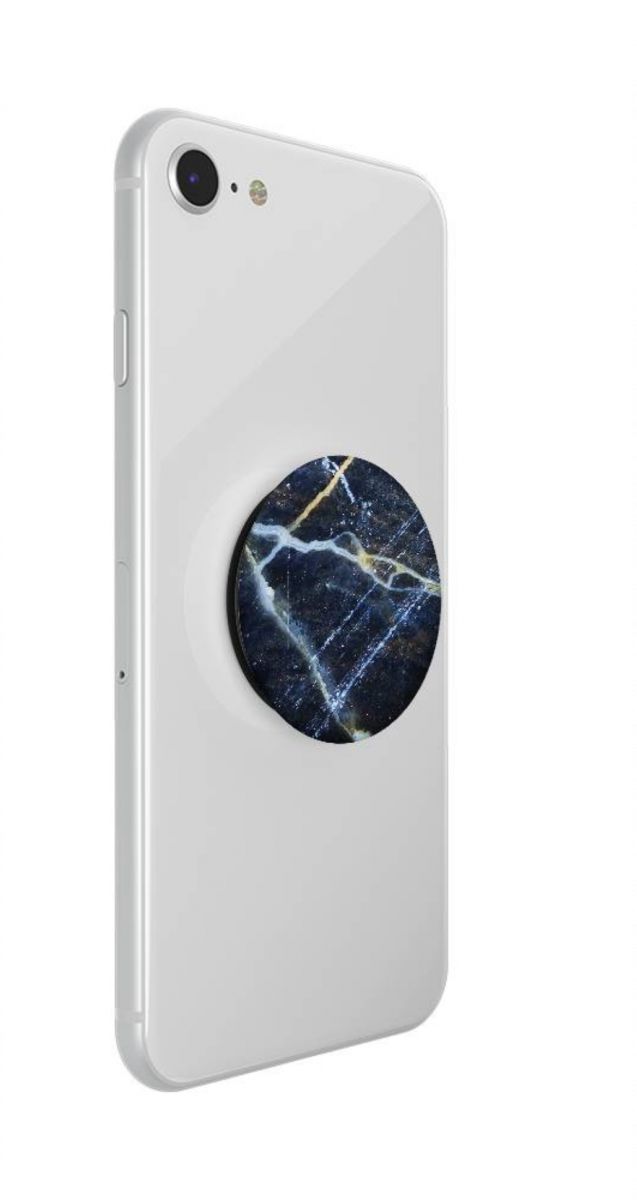 PopSockets X HappyCase PopGrip PopTop Greep en Standaard Donker Marmer afbeelding 12