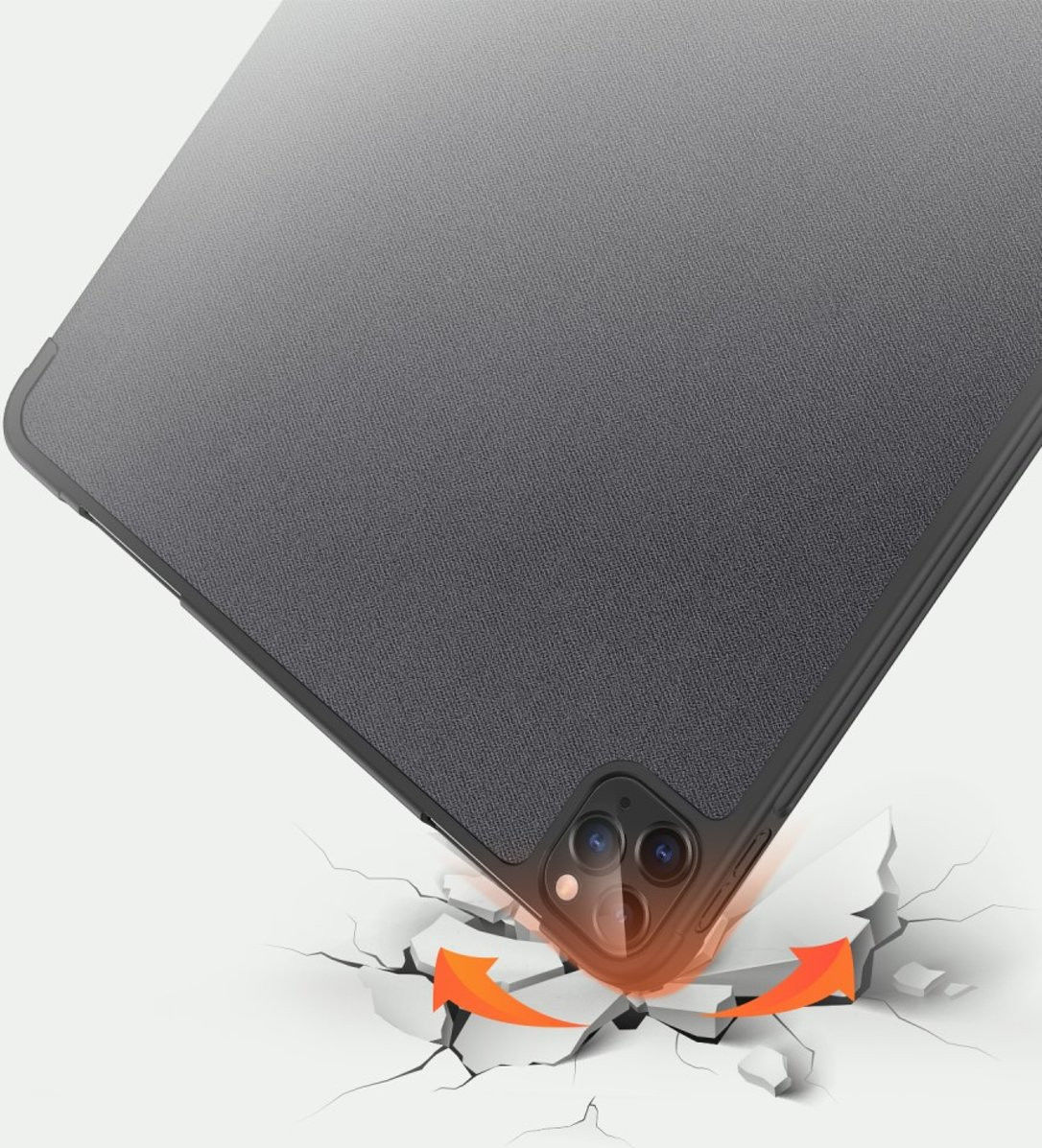 Dux Ducis Domo Series Apple iPad Pro 12.9 2018 / 2020 Tri-fold Blauw afbeelding 10