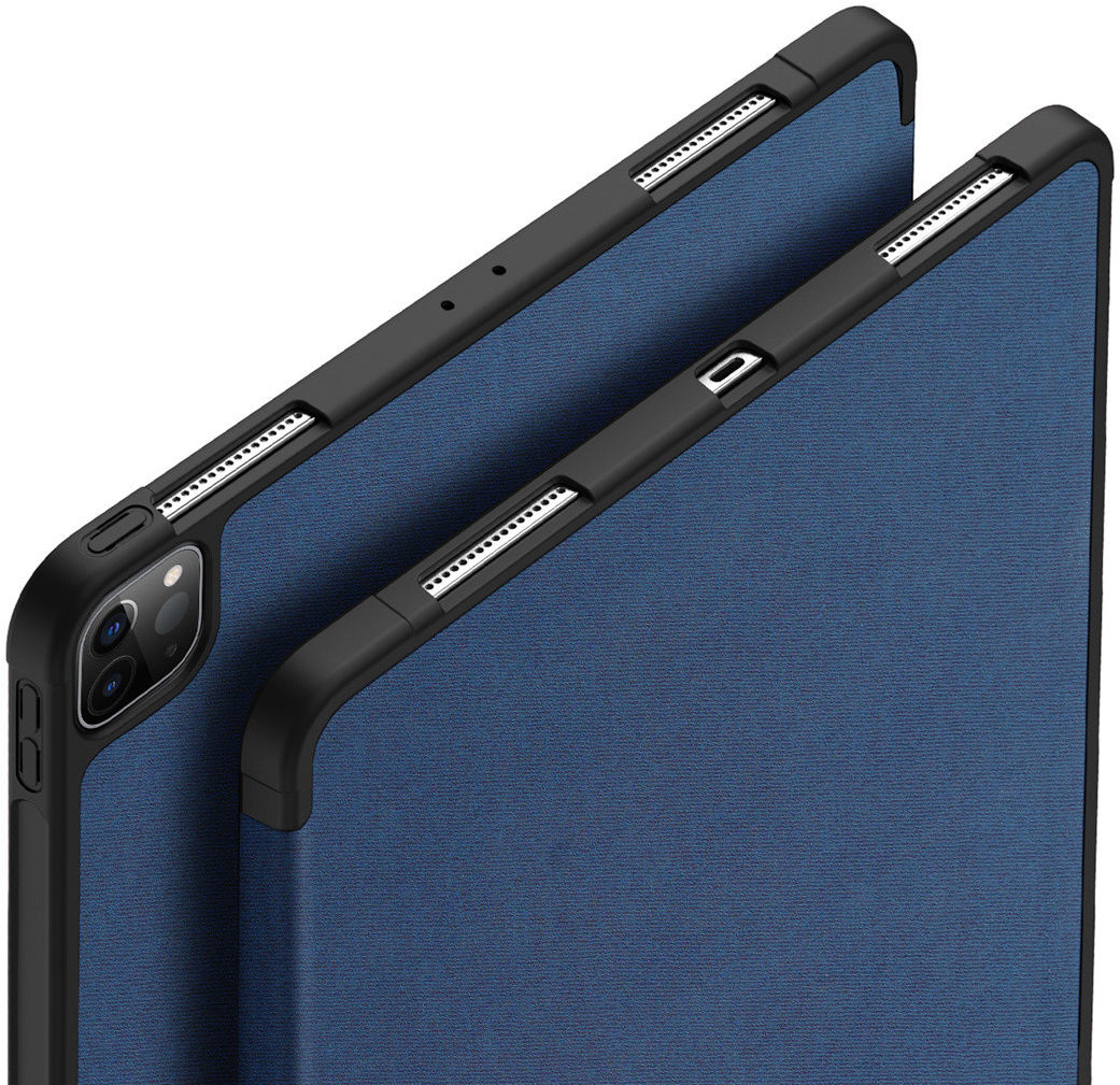 Dux Ducis Domo Series Apple iPad Pro 12.9 2018 / 2020 Tri-fold Blauw afbeelding 3