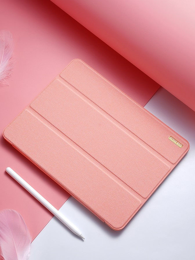 Dux Ducis Domo Series Apple iPad Pro 12.9 2018 / 2020 Tri-fold Roze afbeelding 2