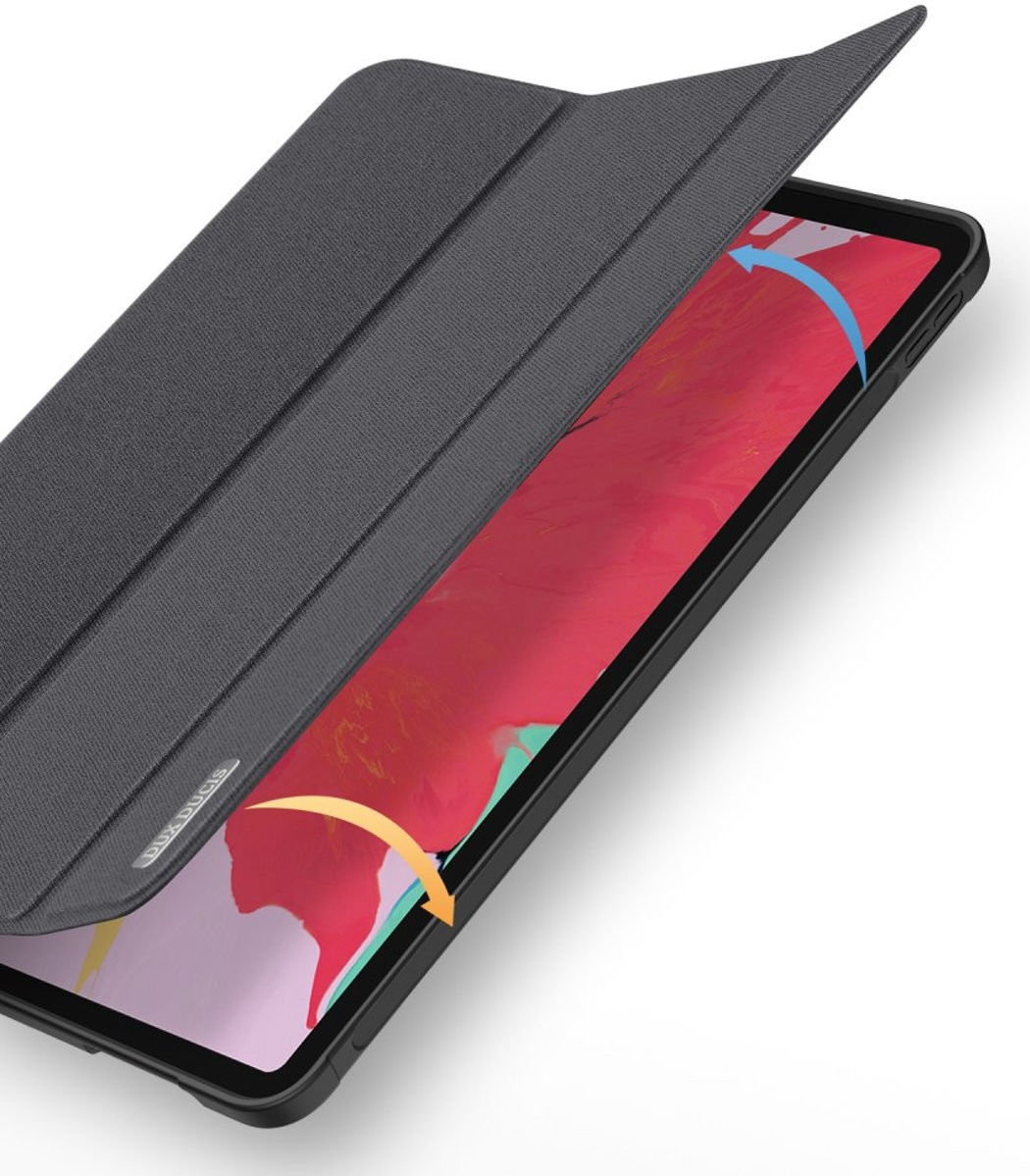 Dux Ducis Domo Series Apple iPad Pro 12.9 2018 / 2020 Tri-fold Roze afbeelding 6