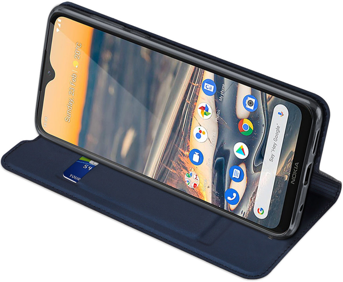 Dux Ducis Skin Pro Series Nokia 5.3 Hoesje Portemonnee Blauw afbeelding 5