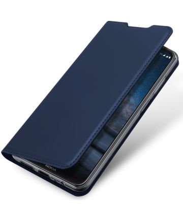 Dux Ducis Skin Pro Series Nokia 8.3 Hoesje Portemonnee Blauw Hoesjes