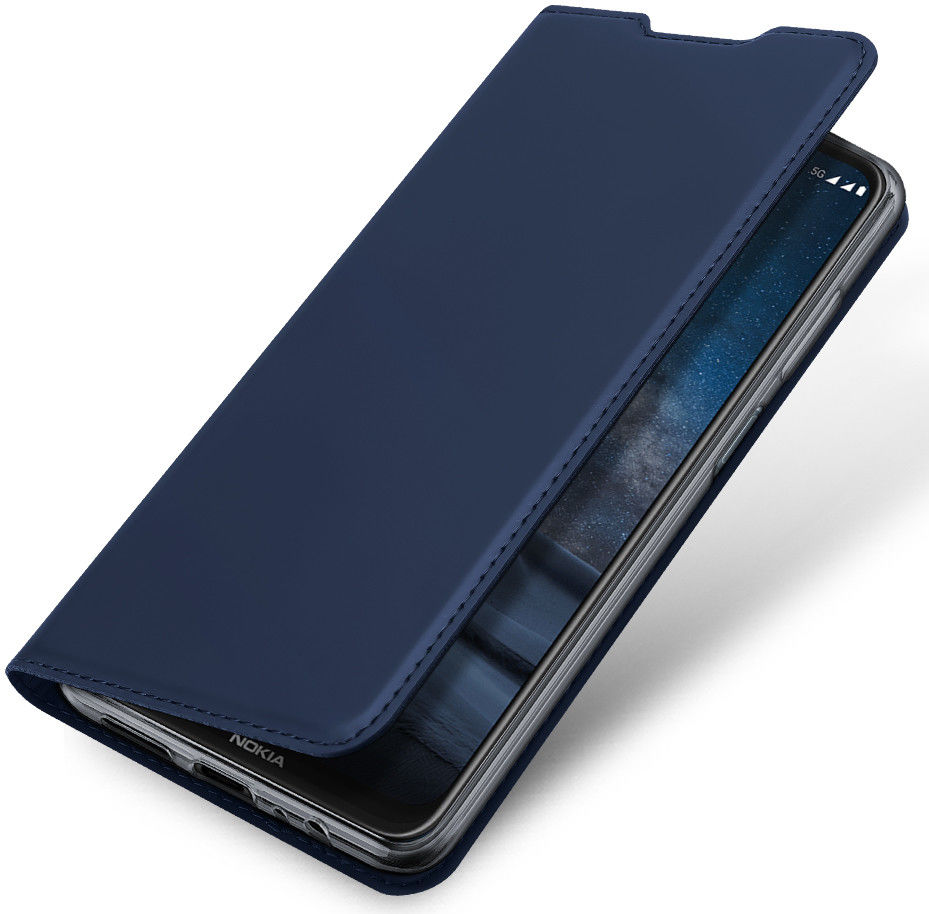 Dux Ducis Skin Pro Series Nokia 8.3 Hoesje Portemonnee Blauw afbeelding 1