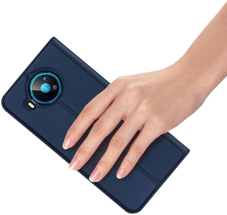 Dux Ducis Skin Pro Series Nokia 8.3 Hoesje Portemonnee Blauw afbeelding 7