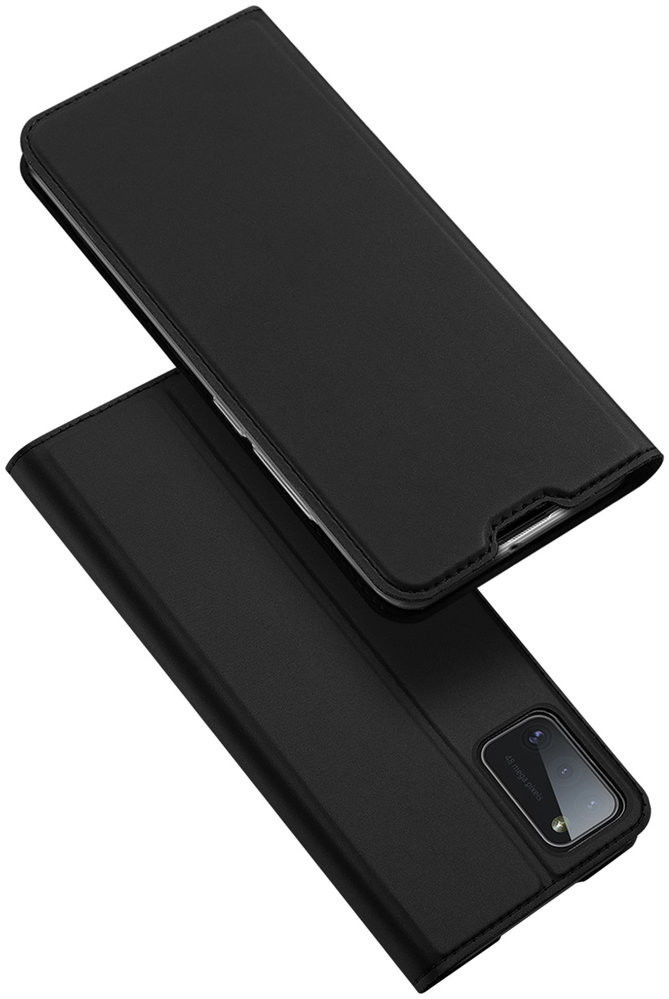 Dux Ducis Skin Pro Series Samsung Galaxy A41 Hoesje Portemonnee Zwart afbeelding 1