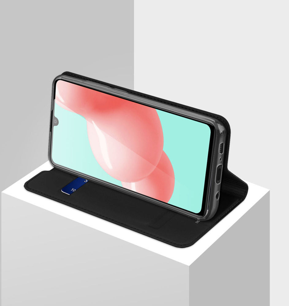 Dux Ducis Skin Pro Series Samsung Galaxy A41 Hoesje Portemonnee Zwart afbeelding 4