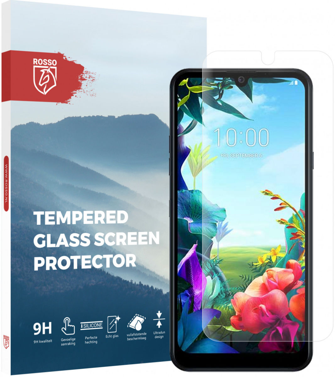 Rosso LG K40S Screen Protector 9H Tempered Glass afbeelding 1