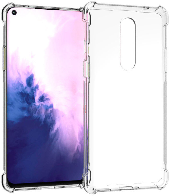 OnePlus 8 Hoesje Schokbestendig Transparant afbeelding 1