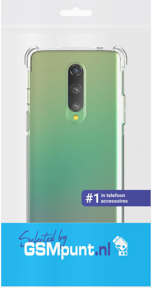 OnePlus 8 Hoesje Schokbestendig Transparant afbeelding 4