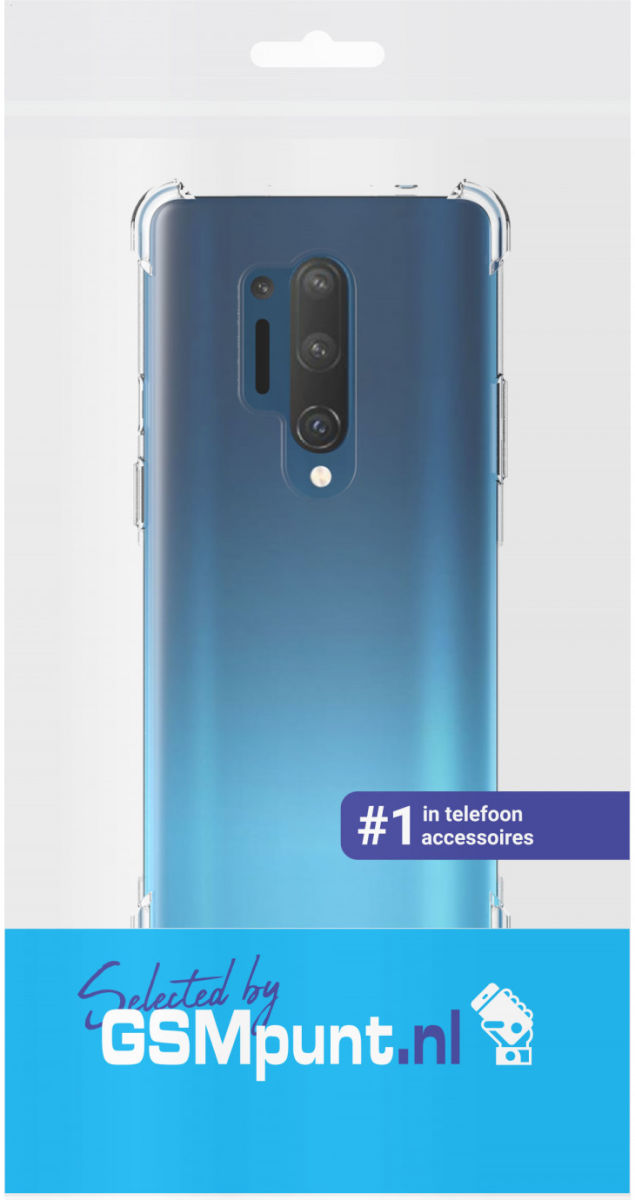OnePlus 8 Pro Hoesje Schokbestendig Transparant afbeelding 2
