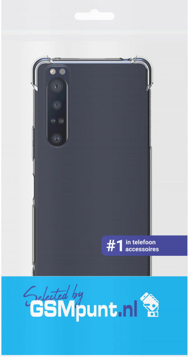 Sony Xperia 1 II Hoesje Schokbestendig Transparant afbeelding 4