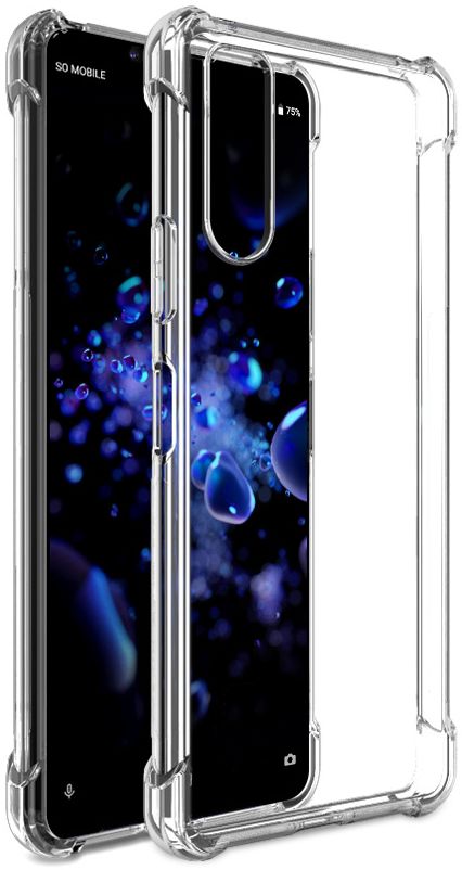 Sony Xperia 10 II Hoesje Schokbestendig Transparant afbeelding 1