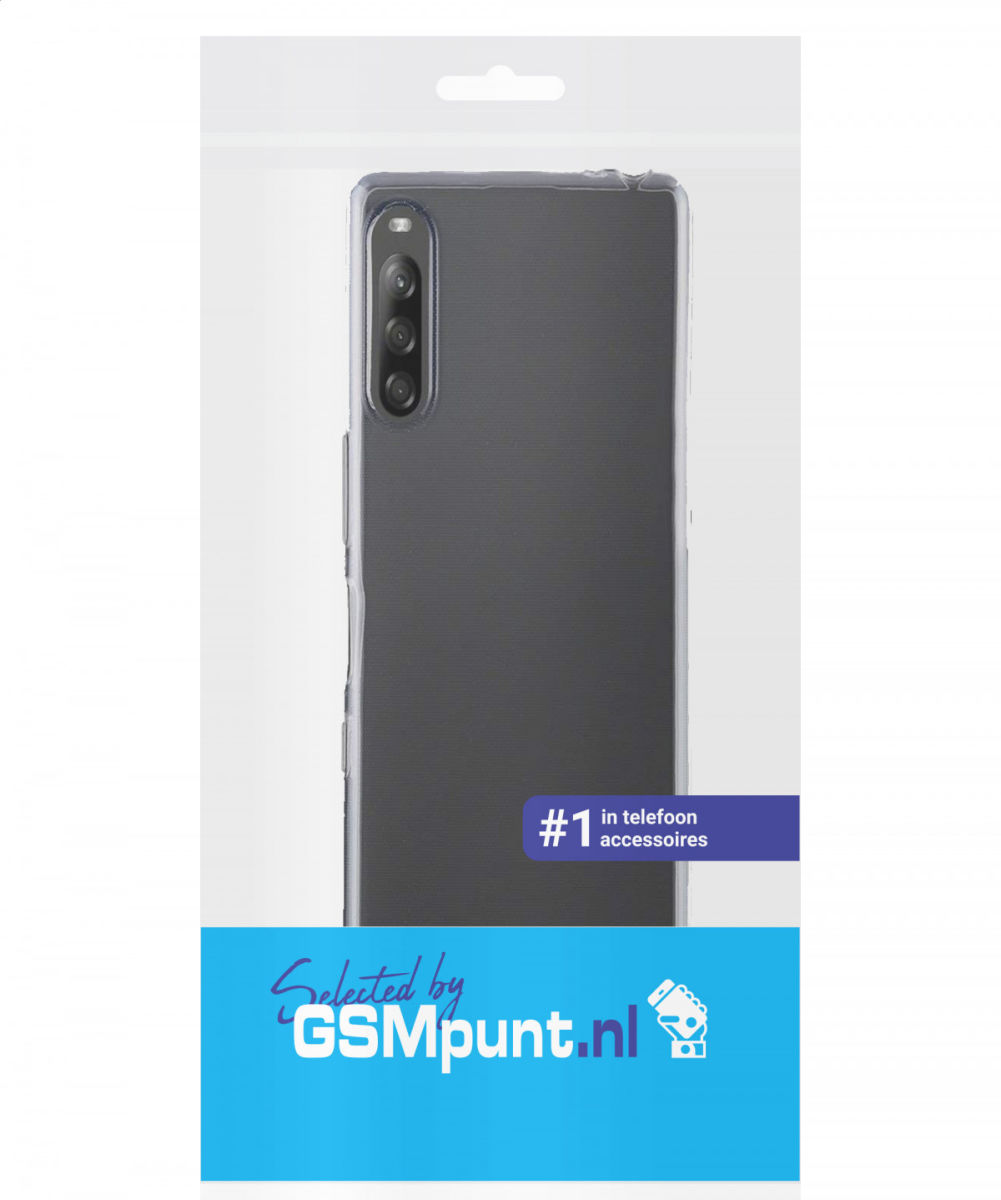 Sony Xperia L4 Hoesje Schokbestendig Transparant afbeelding 2
