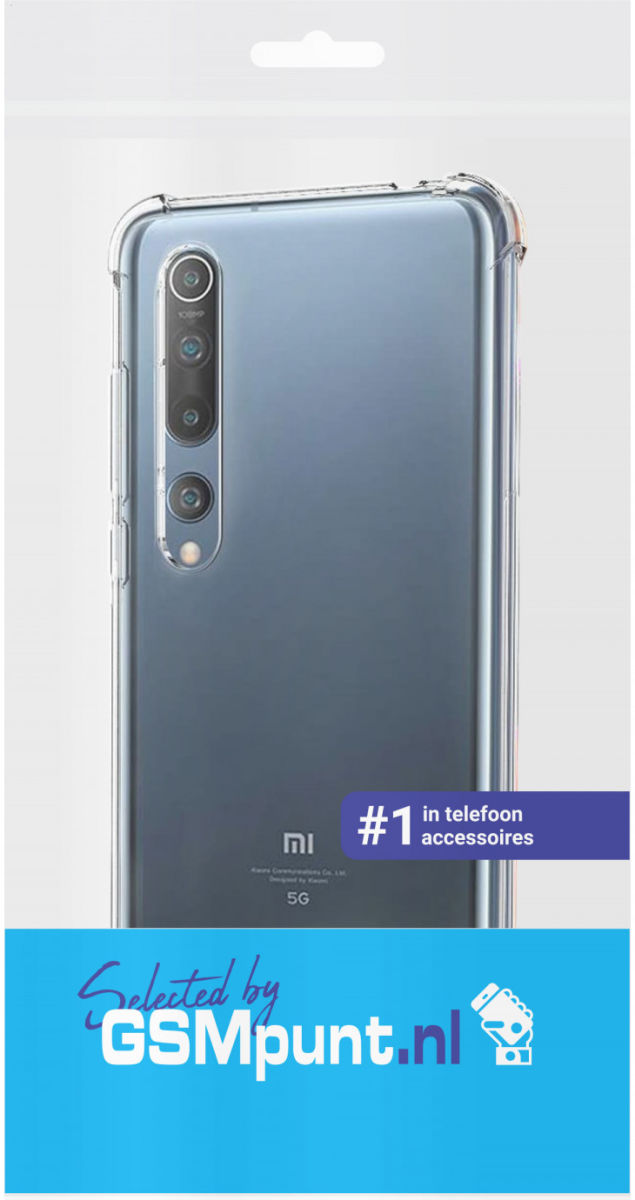 Xiaomi Mi 10 / Mi 10 Pro Hoesje Schokbestendig Transparant afbeelding 2