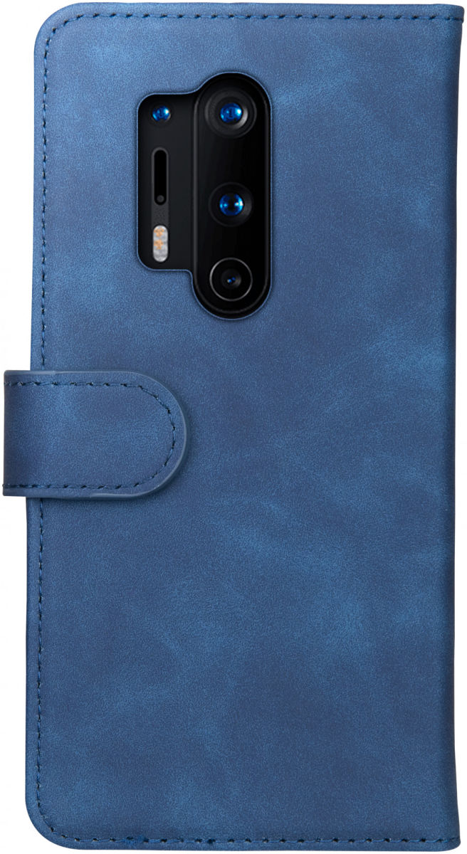 Rosso Element OnePlus 8 Pro Hoesje Book Cover Blauw afbeelding 2