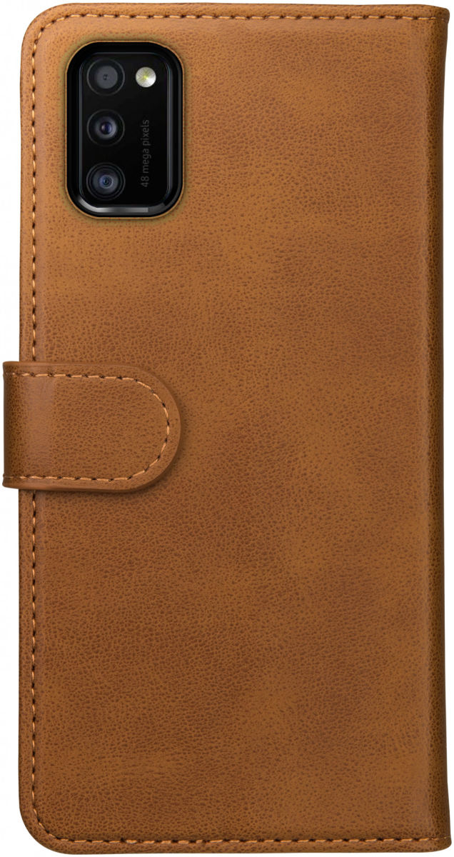 Rosso Element Samsung Galaxy A41 Hoesje Book Cover Lichtbruin afbeelding 2