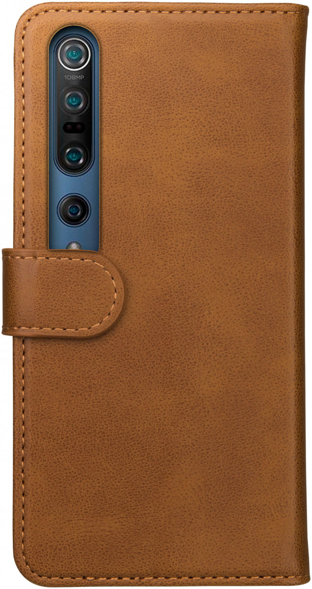 Rosso Element Xiaomi Mi 10 / Mi 10 Pro Hoesje Book Cover Lichtbruin afbeelding 4