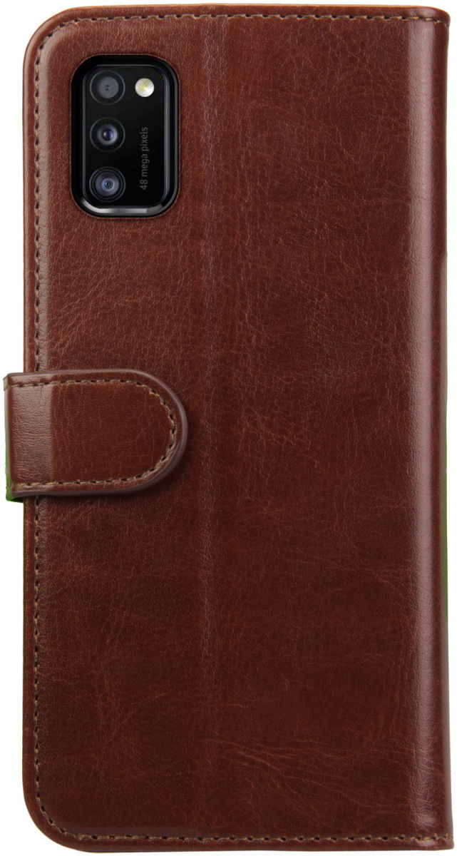 Rosso Element Samsung Galaxy A41 Hoesje Book Cover Bruin afbeelding 4