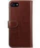 Rosso Element Apple iPhone SE (2020/2022) Hoesje Book Cover Bruin