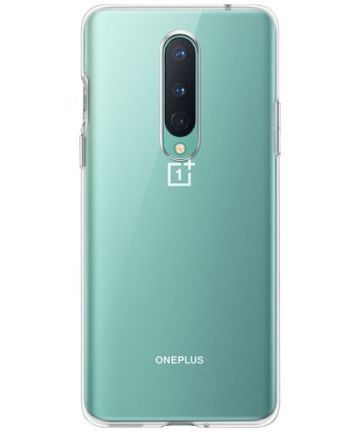 OnePlus 8 Hoesje Dun TPU Transparant Hoesjes