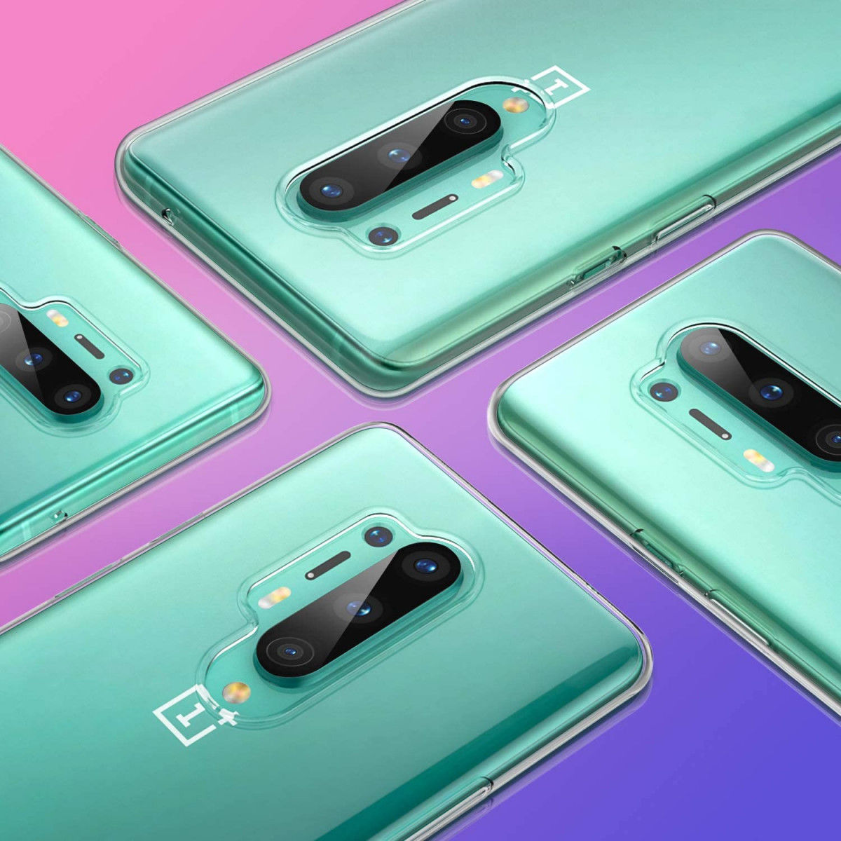 OnePlus 8 Pro Hoesje Dun TPU Transparant afbeelding 7