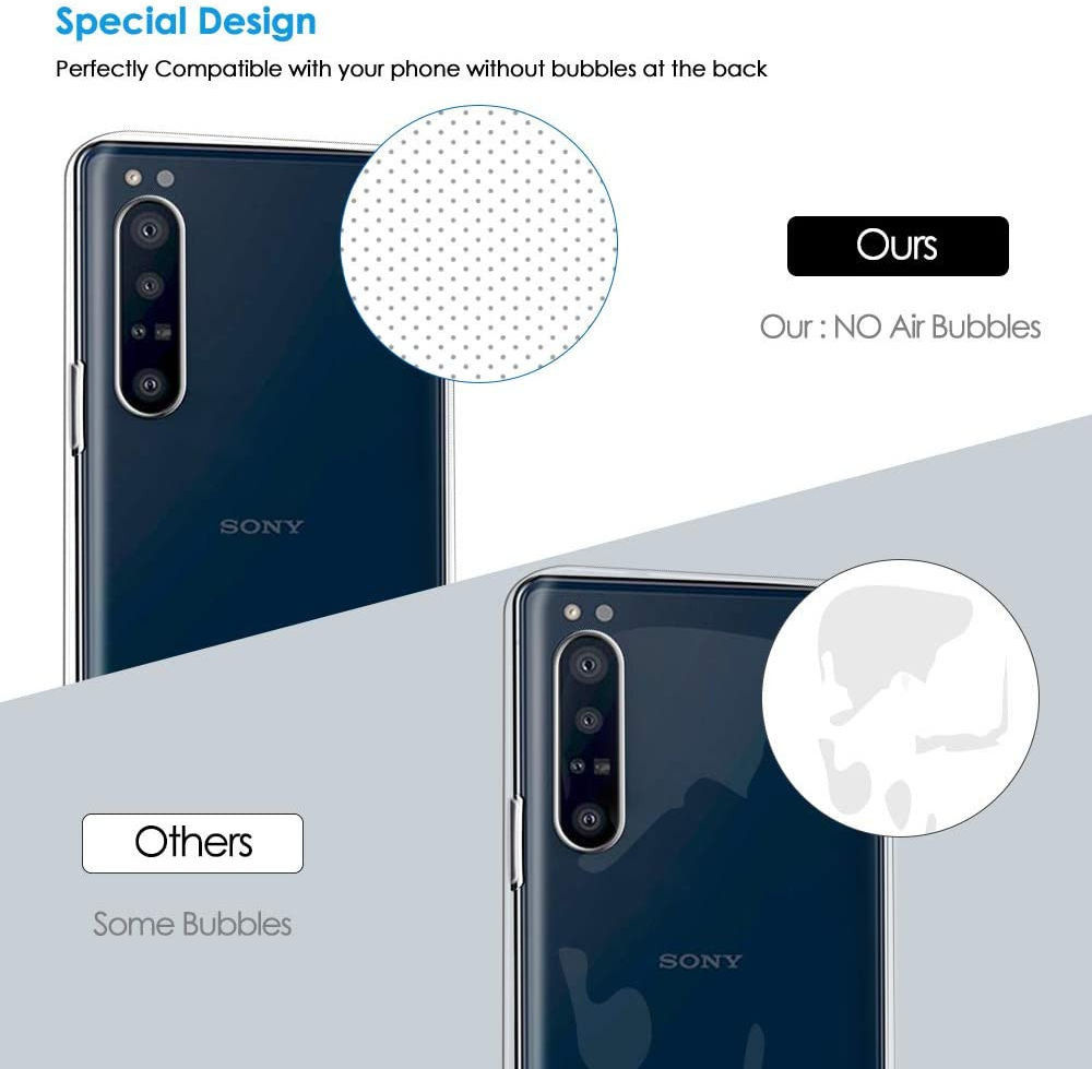 Sony Xperia 1 II Hoesje Dun TPU Transparant afbeelding 6