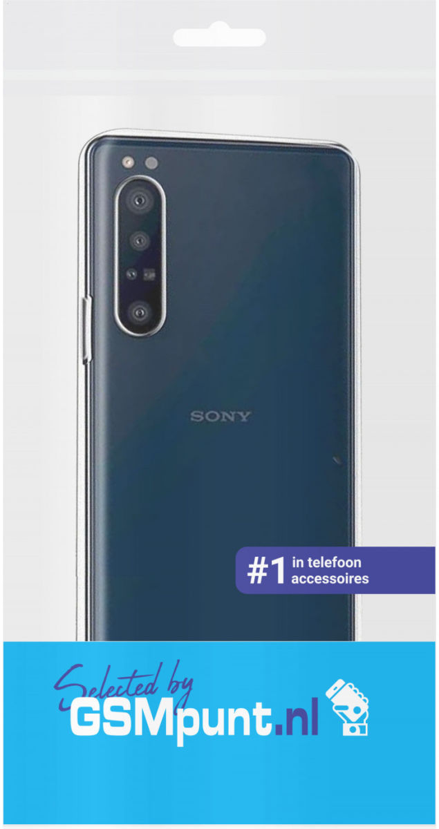 Sony Xperia 1 II Hoesje Dun TPU Transparant afbeelding 3